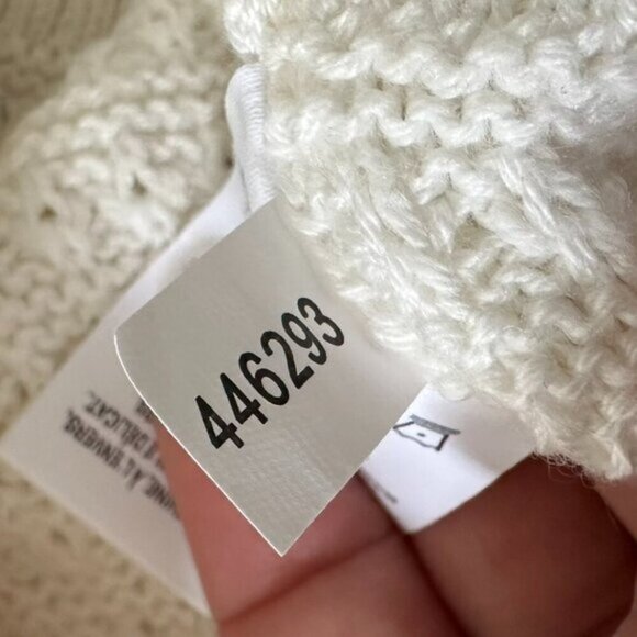 Signature Reitman Soft Knit Button Front V-Neck Cardigan XXS Ivory Boho Chic - Picture 11 of 11